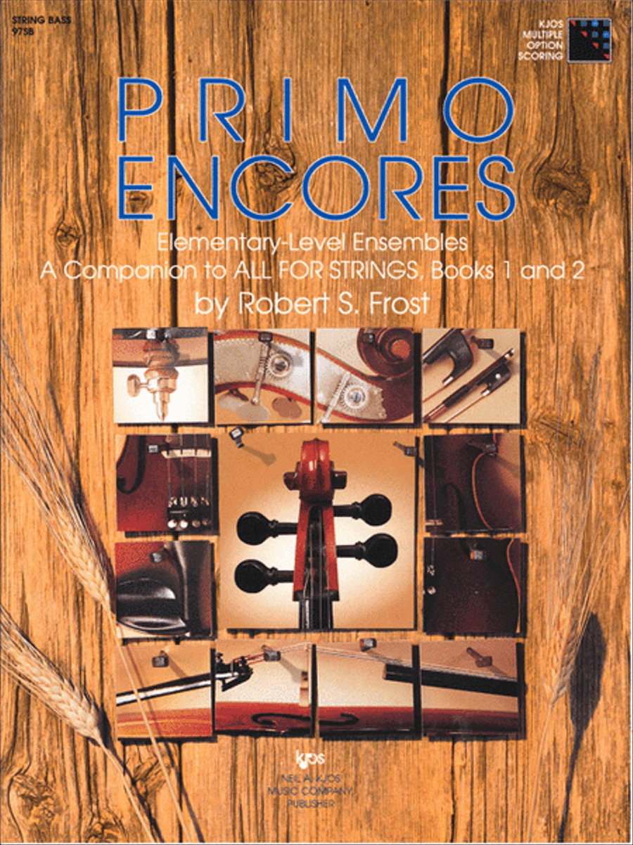 Primo Encores - String Bass by Robert S. Frost Chamber Orchestra - Sheet Music