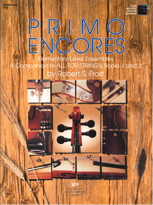 Book cover for Primo Encores - String Bass