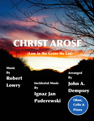 Book cover for He Arose (Trio for Oboe, Cello and Piano)