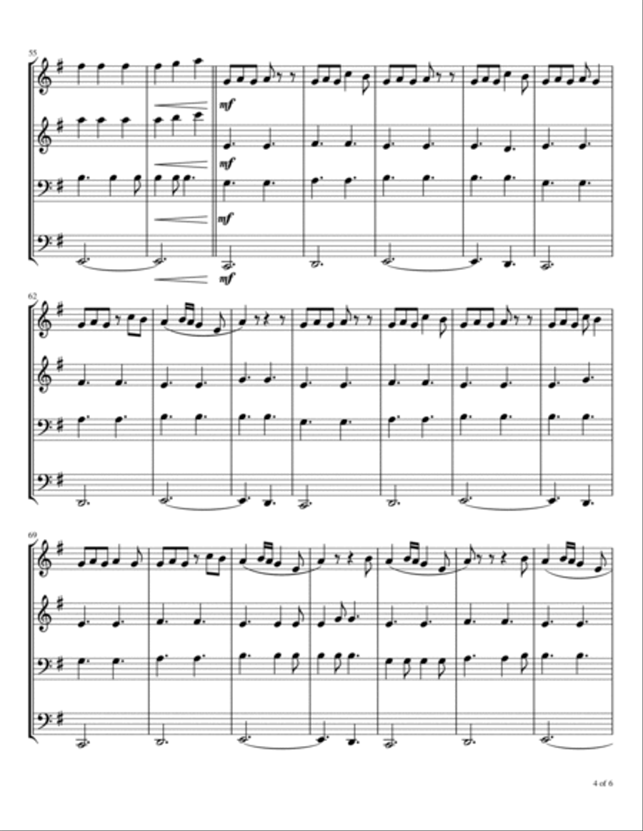 Chemtrails Over The Country Club Brass Ensemble scores gallery preview page 5