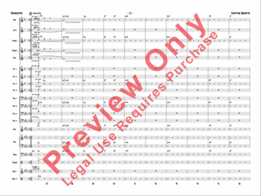 Hunting Wabbits Jazz Ensemble scores gallery preview page 14