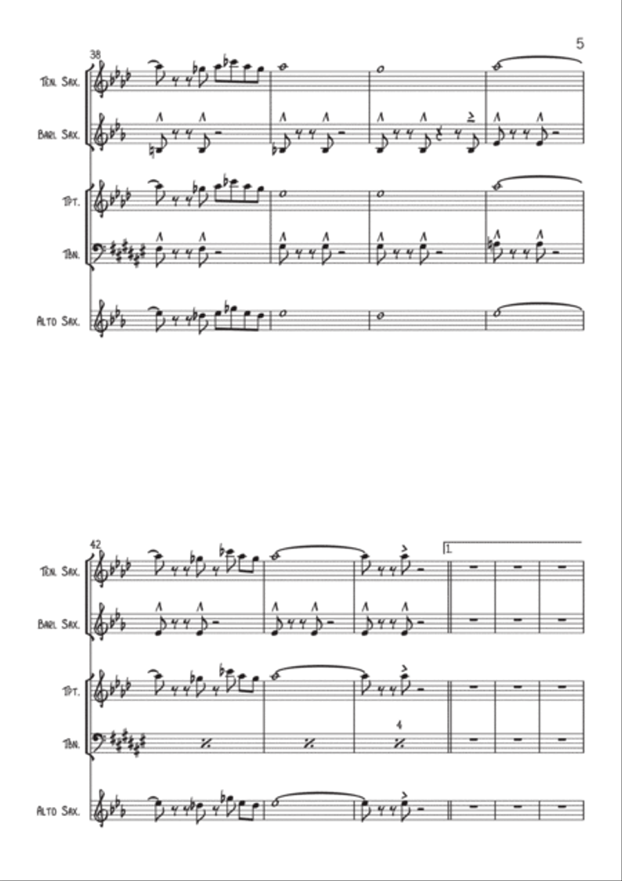 Trouble With My Baby School and Community scores gallery preview page 6