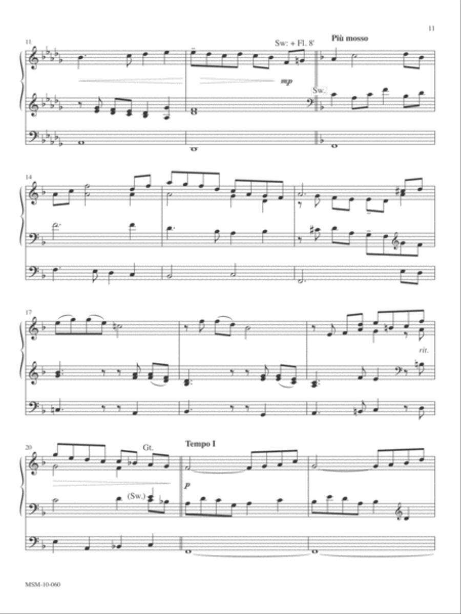 Aria Organ scores gallery preview page 2