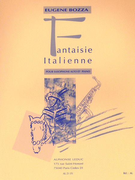 Italian Fantasy (alto Saxophone And Piano)