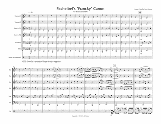 Pachelbel's "Funky" Canon for Brass Ensemble