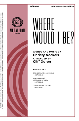 Book cover for Where Would I Be?