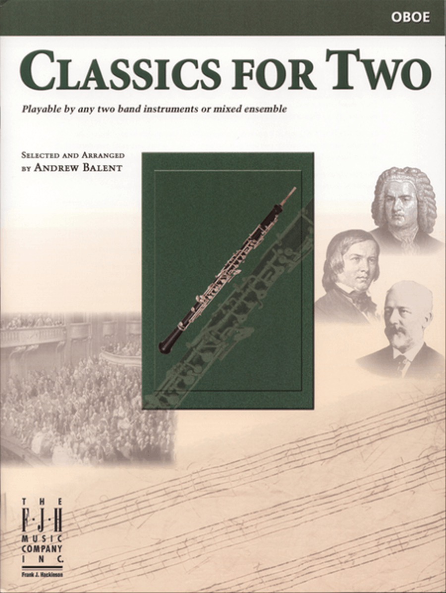 Classics for Two, Oboe Oboe scores gallery preview page 1