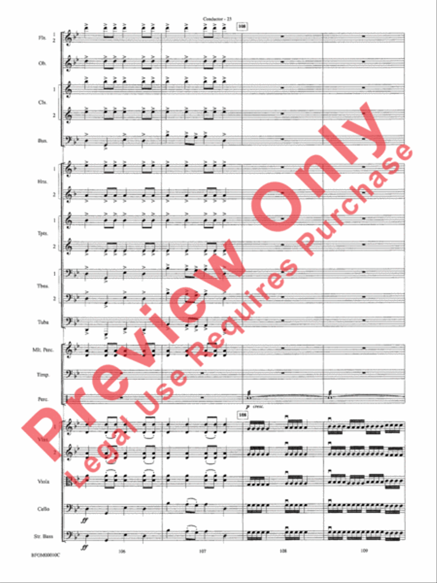 Aboriginal Rituals Aboriginal Rituals Full Orchestra scores gallery preview page 25