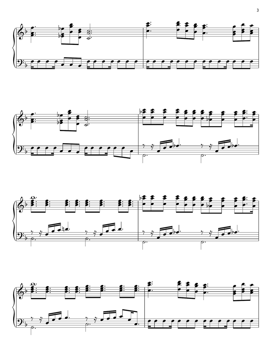 Norwegian Wood (This Bird Has Flown) Piano Solo scores gallery preview page 3