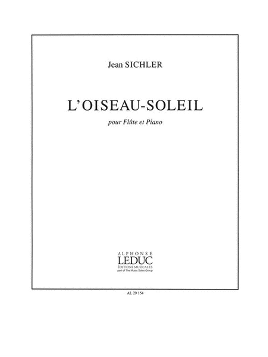 L'oiseau-soleil (flute & Piano) Flute Solo scores gallery preview page 1