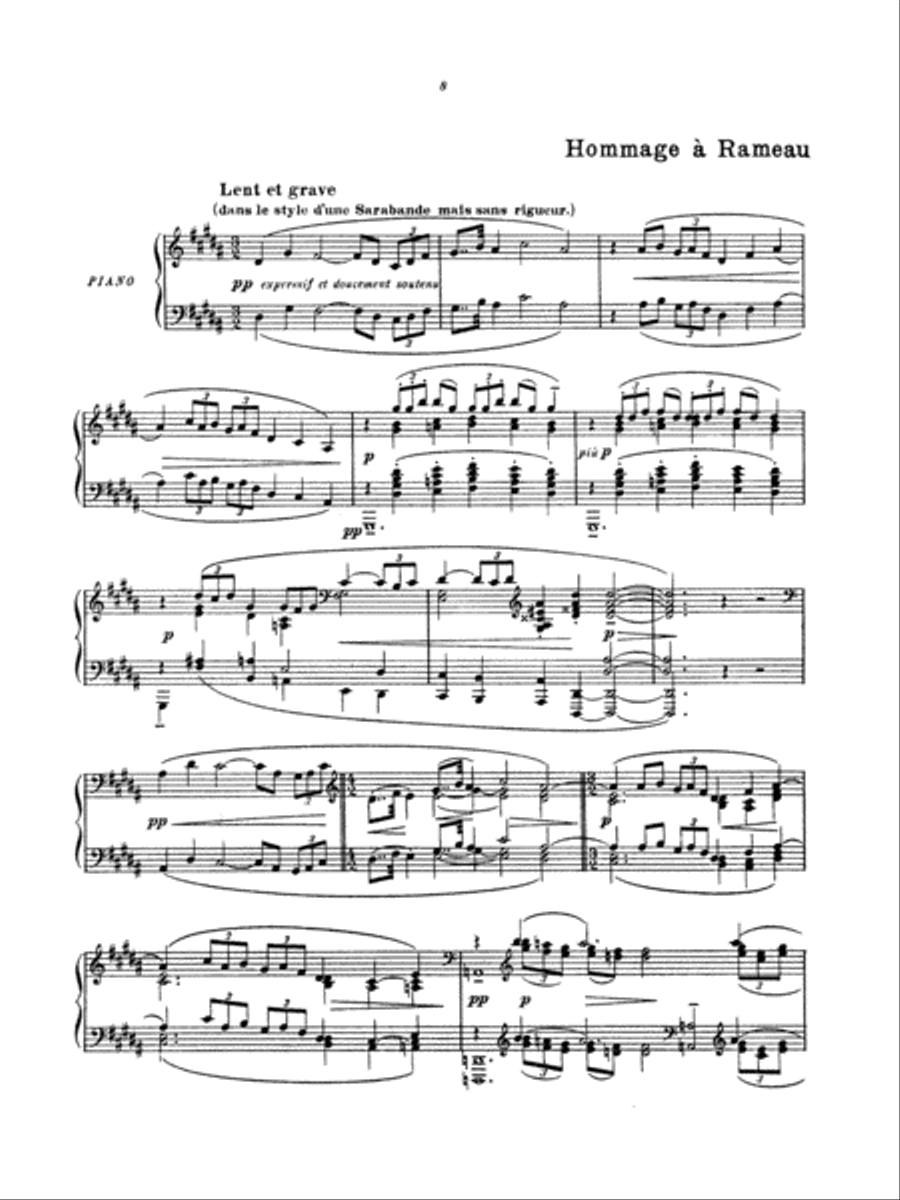Debussy: Images (Volume I) Piano Solo scores gallery preview page 1