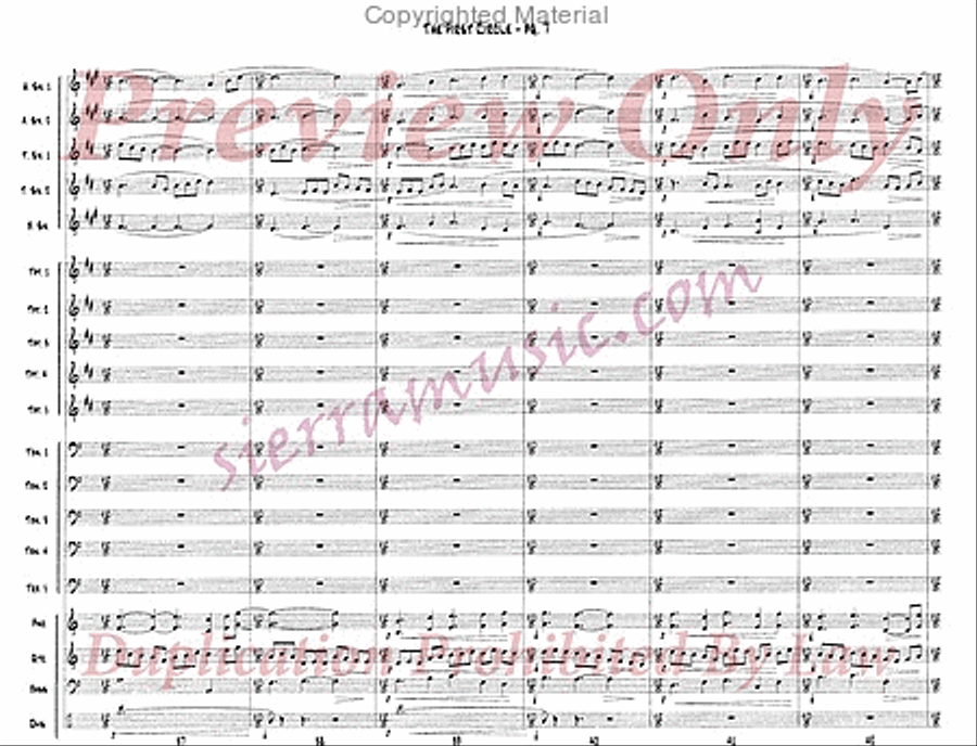 The First Circle Big Band scores gallery preview page 8
