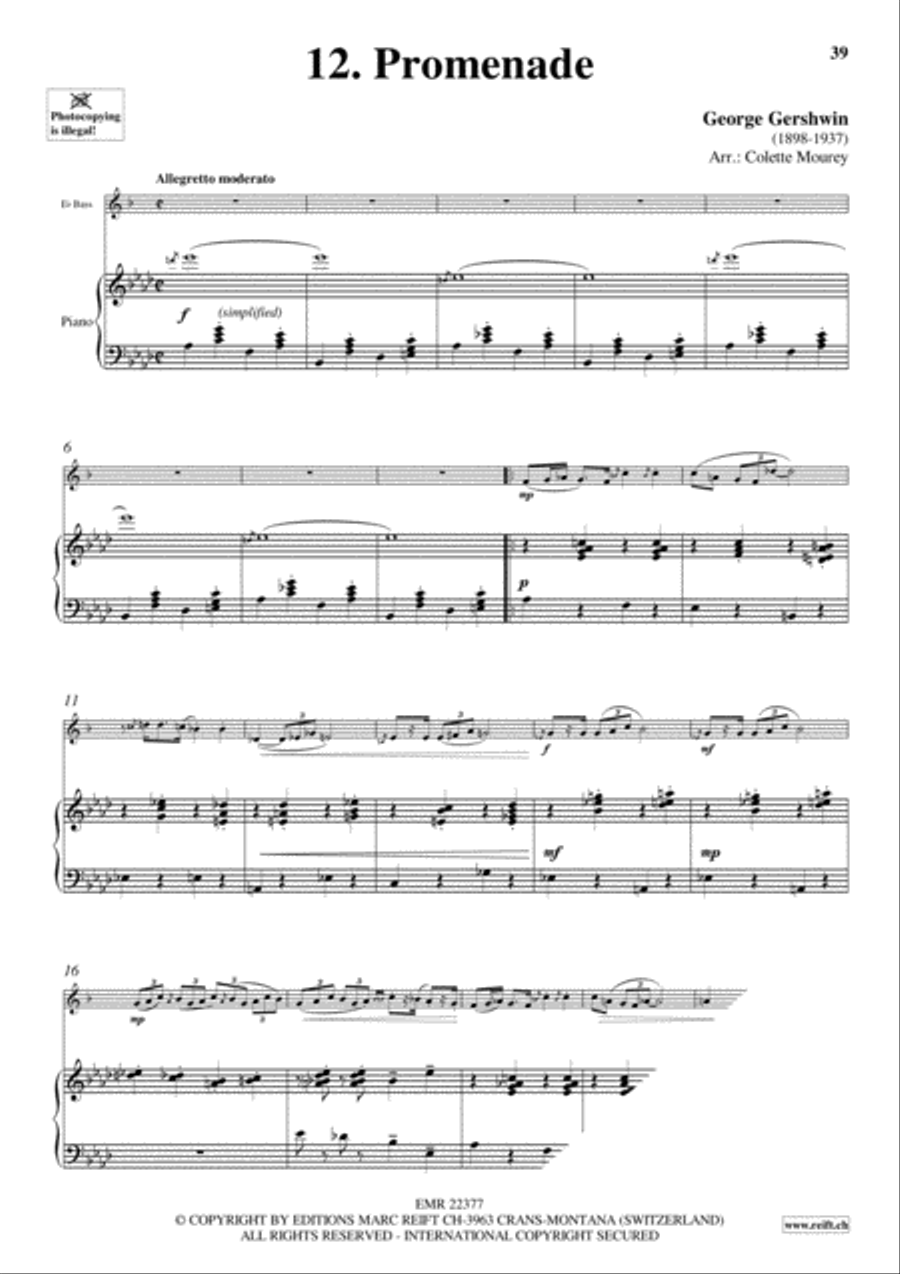 Gershwin 20 Greatest Hits Voice Solo scores gallery preview page 14