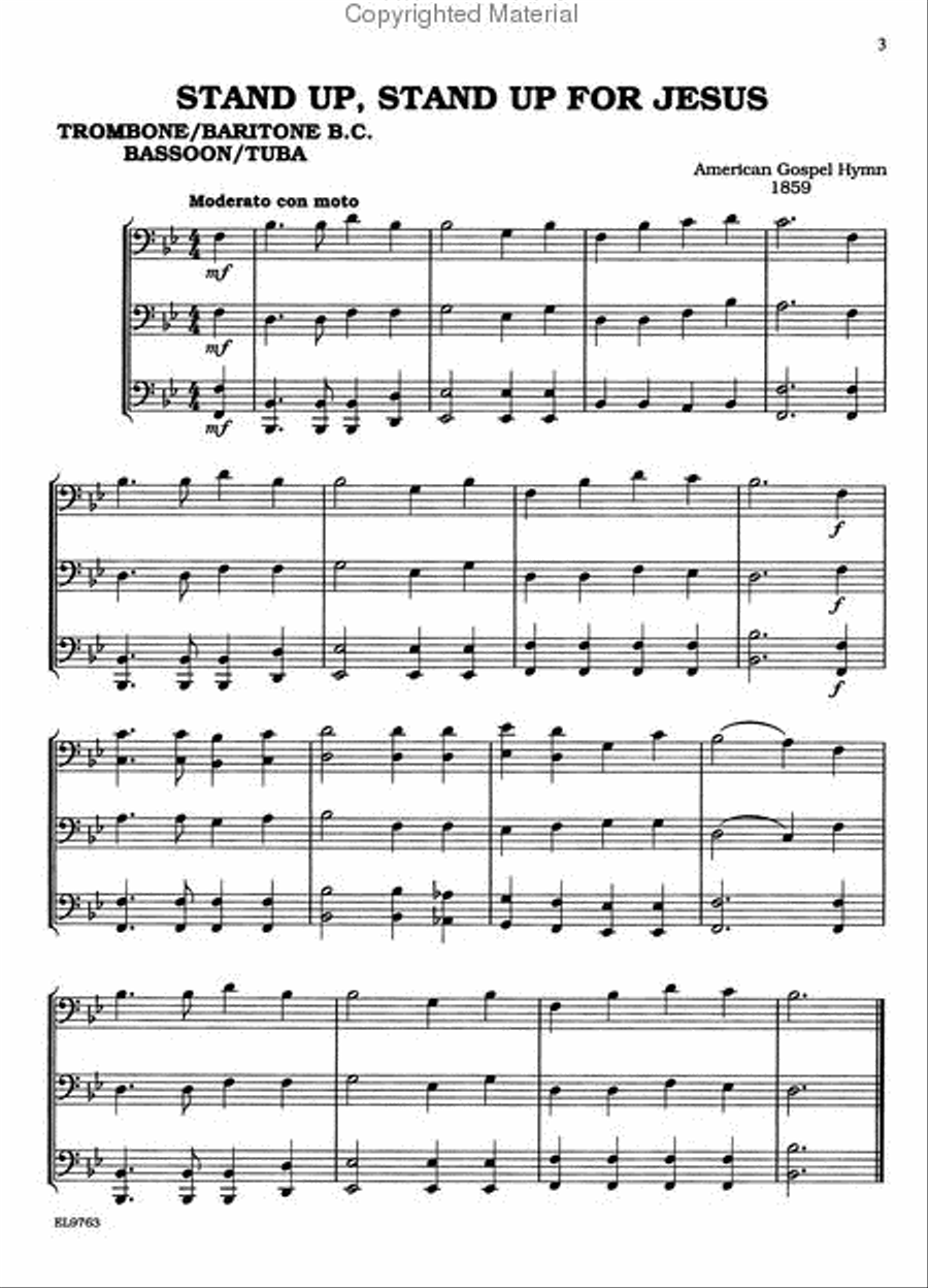 Sacred Trios for All (From the Renaissance to the Romantic Periods) Small Ensemble scores gallery preview page 2