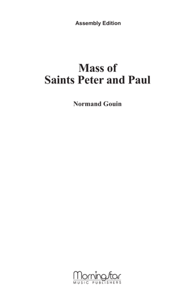 Mass of Saints Peter and Paul (Downloadable Assembly Edition)