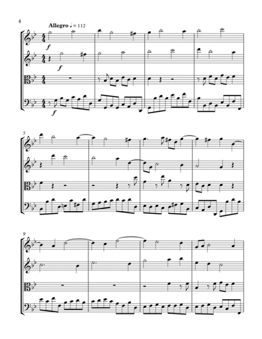 CHRISTMAS CONCERTO - STRING QUARTET - Concerto VIII Op. 6 No. 8, Fatto per la notte di natale, Compl image number null