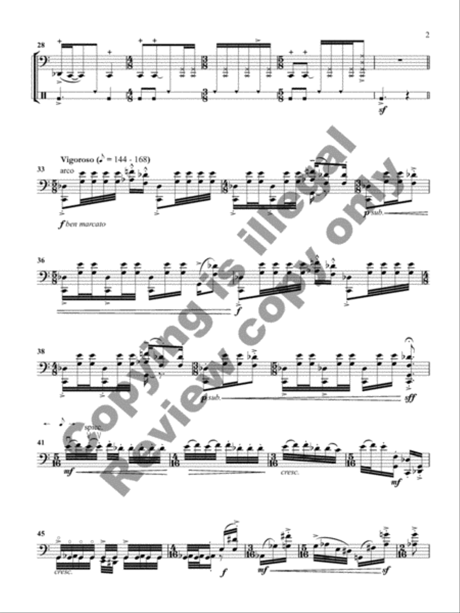 Hanjale Cello Solo scores gallery preview page 5