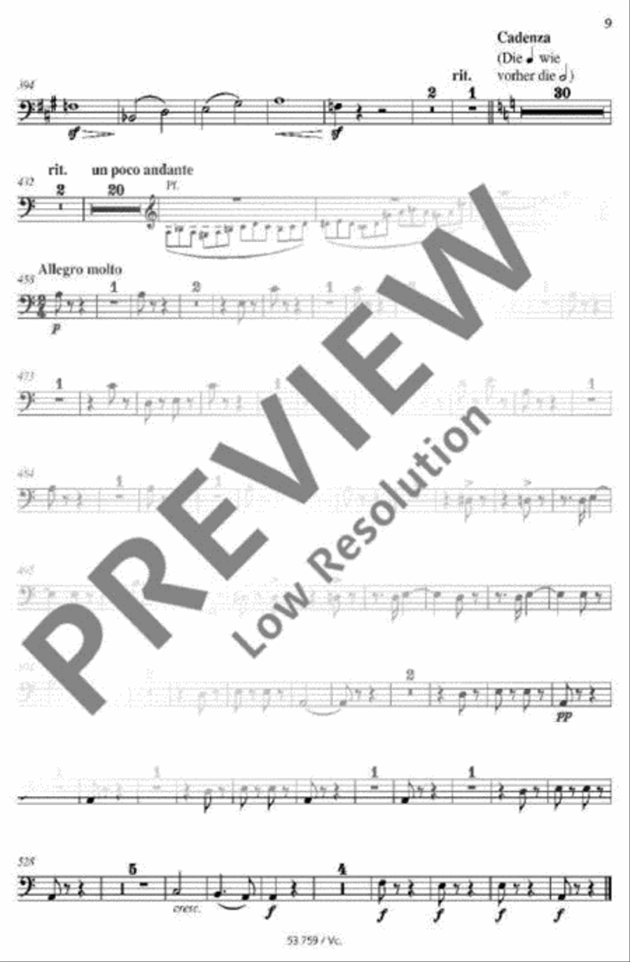 Concerto A minor Oboe scores gallery preview page 8