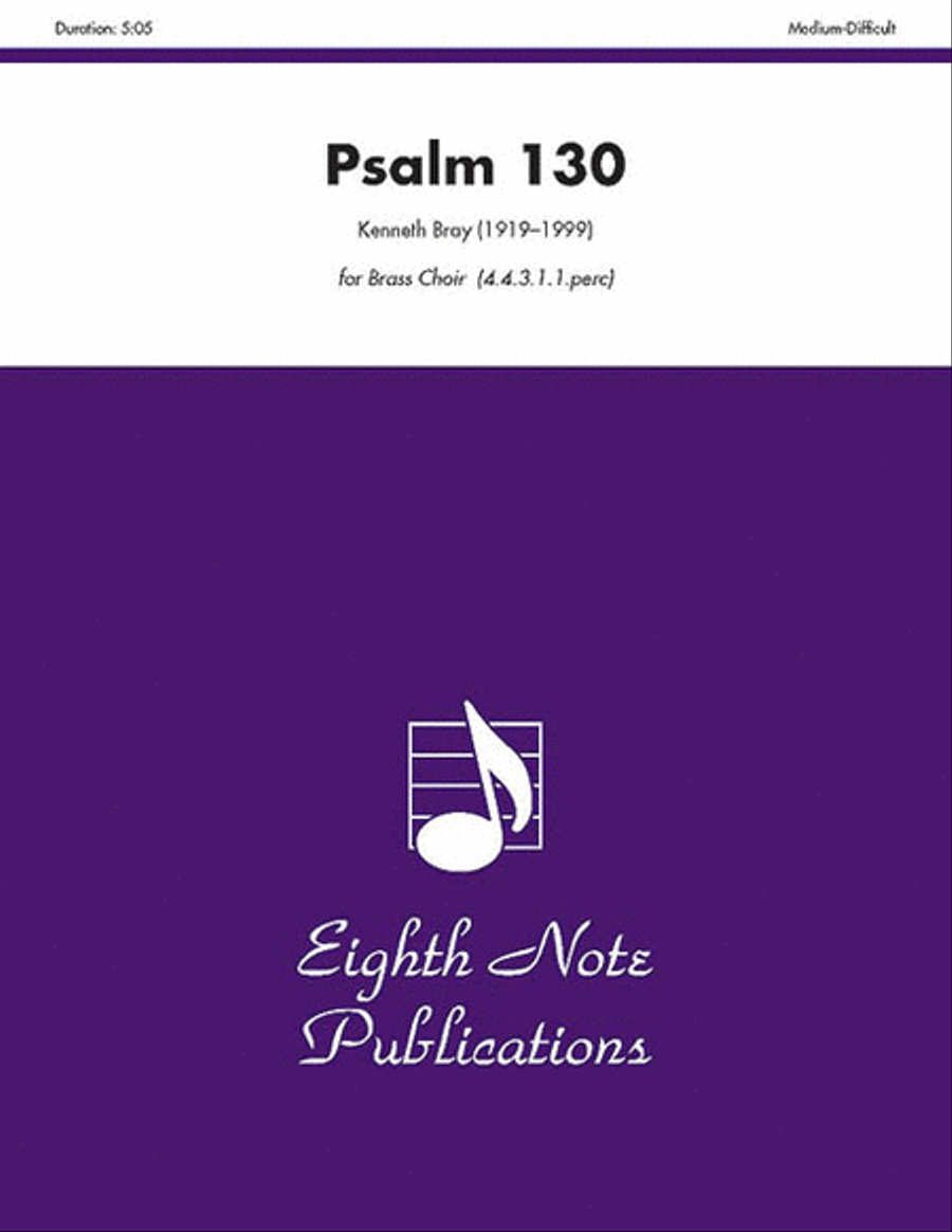 Psalm 130 Psalm 130 Small Ensemble scores gallery preview page 1