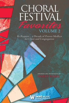 Book cover for Choral Festival Favorites Volume 2 - Accompaniment CD (Split)