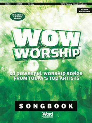 Book cover for Wow Worship 2014 (Green) - Vocal Folio