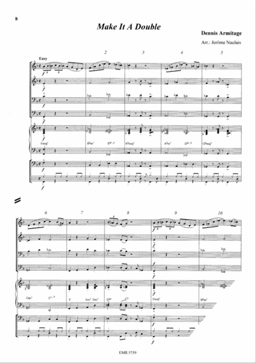 Be - Bop Be - Bop Brass Ensemble scores gallery preview page 4