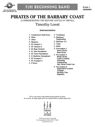 Pirates of the Barbary Coast: Score