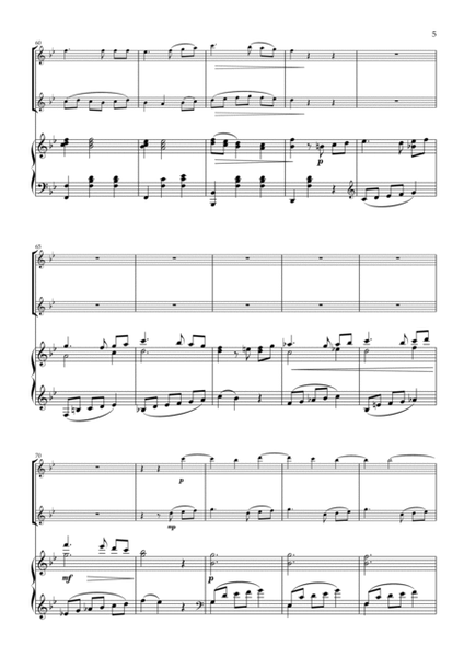 "Valse Op.15" Rimsky- Korsakov- for Violin Duet and Piano. Intermediate image number null