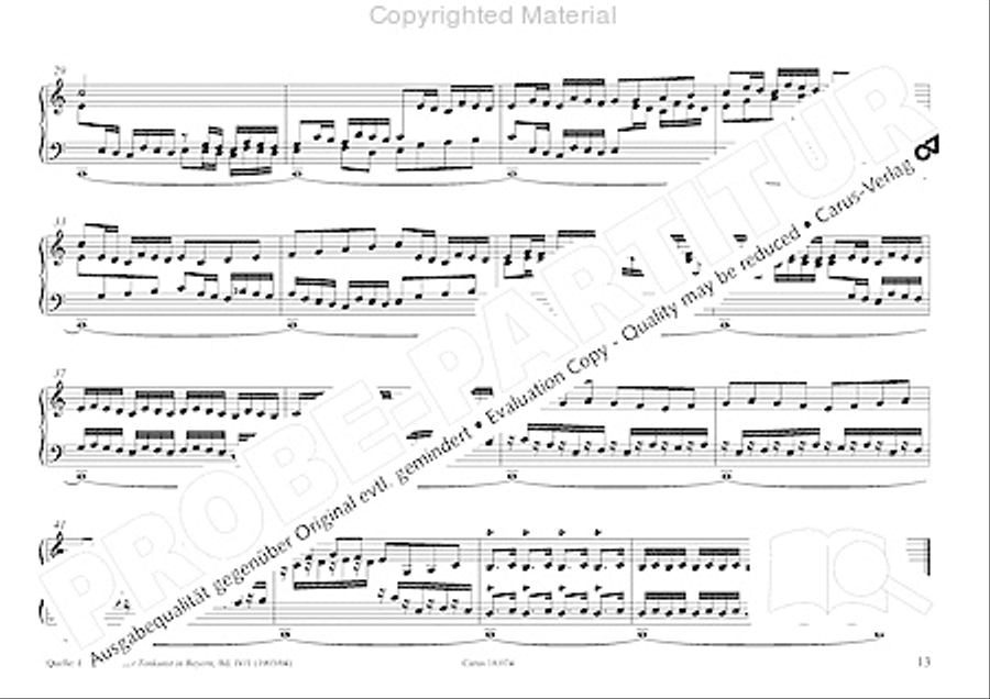 Organo pleno. Orgelstucke zum Ein- und Auszug Organ Solo scores gallery preview page 21