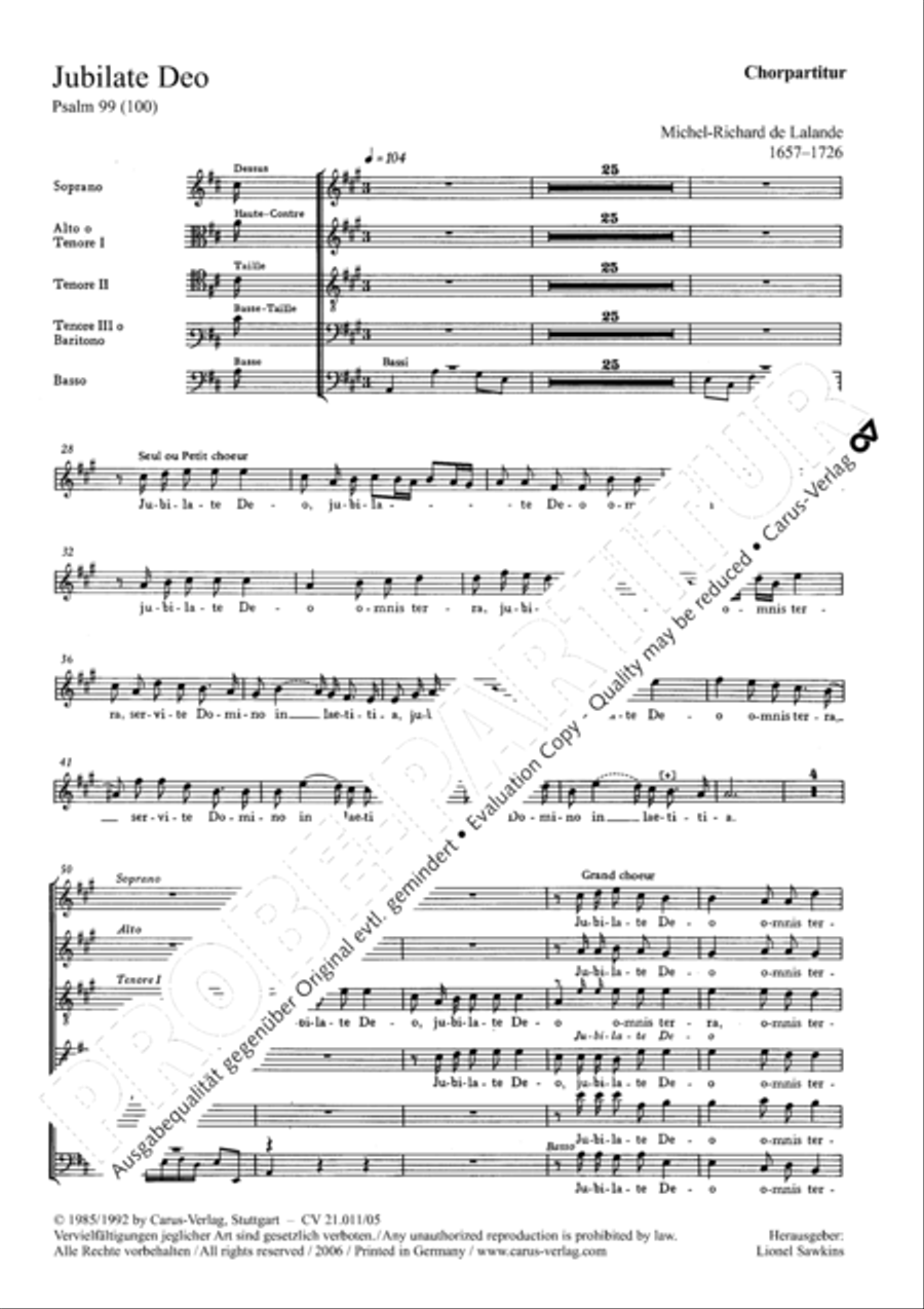 Jubilate Deo Choir scores gallery preview page 2