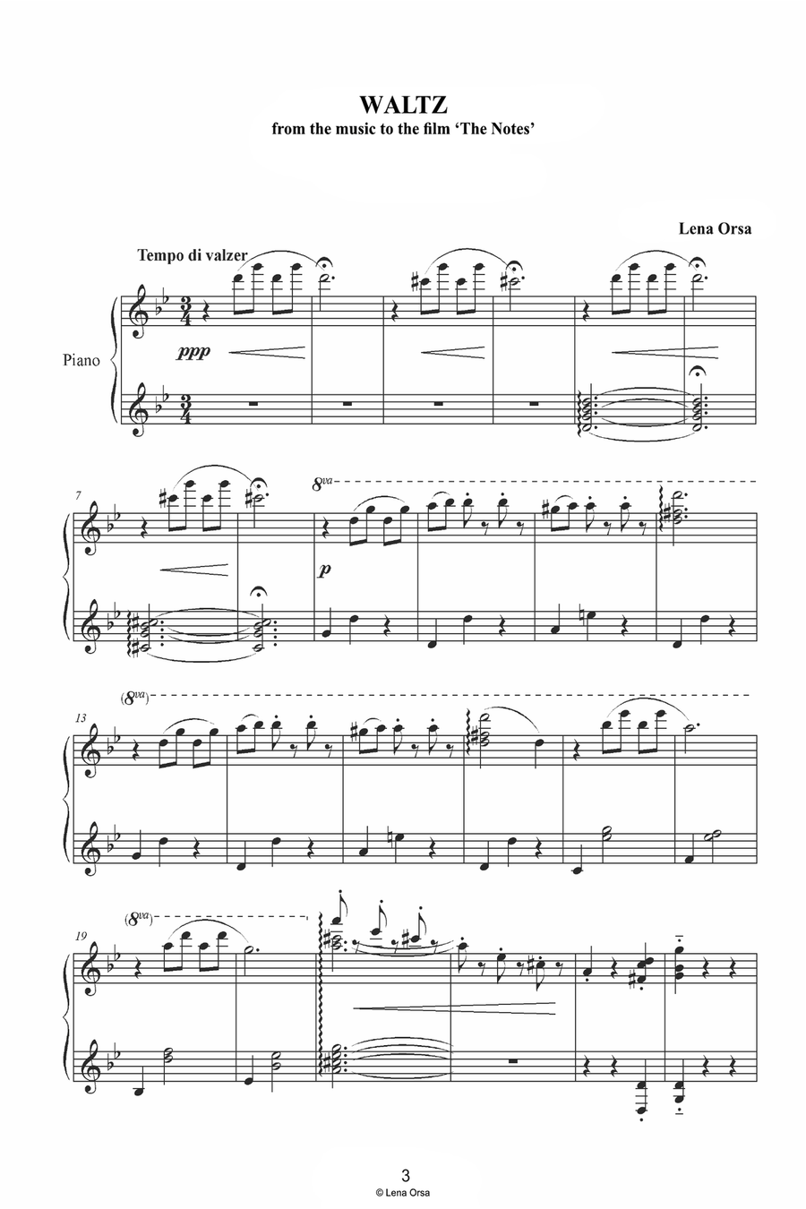 Three Waltzes Voice scores gallery preview page 2