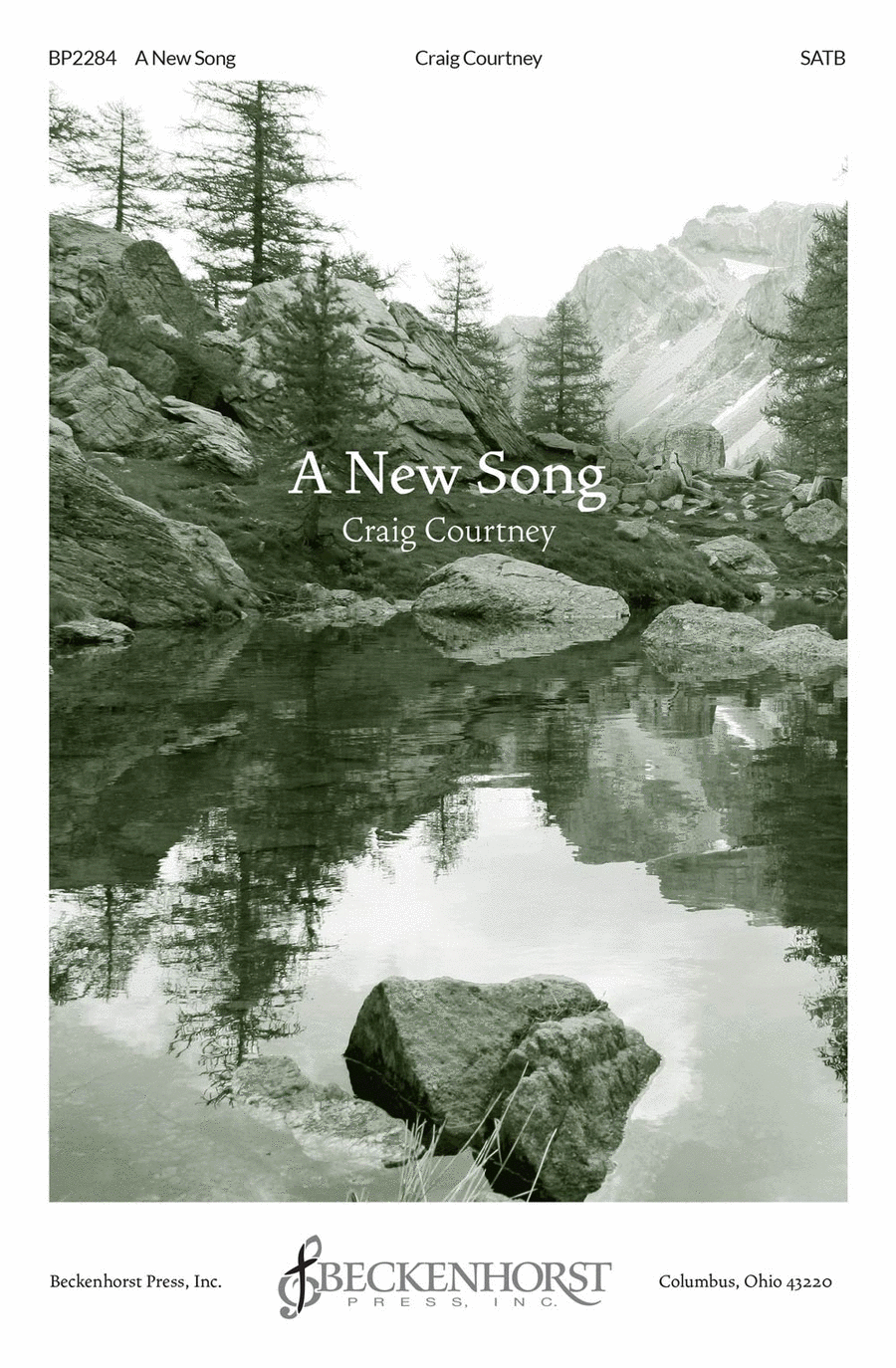 A New Song - Courtney 4-Part scores gallery preview page 1