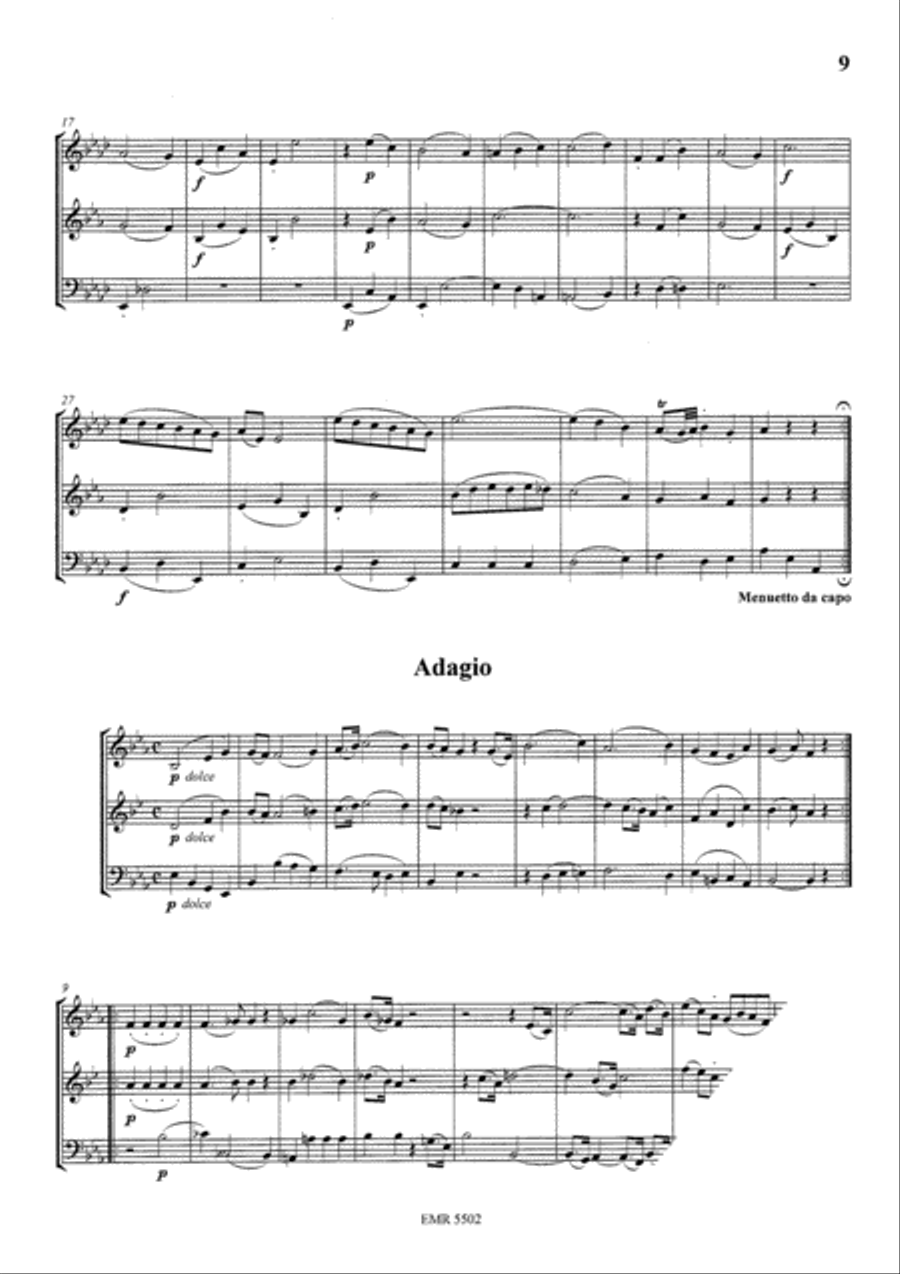 Divertimento IV Cornet scores gallery preview page 5