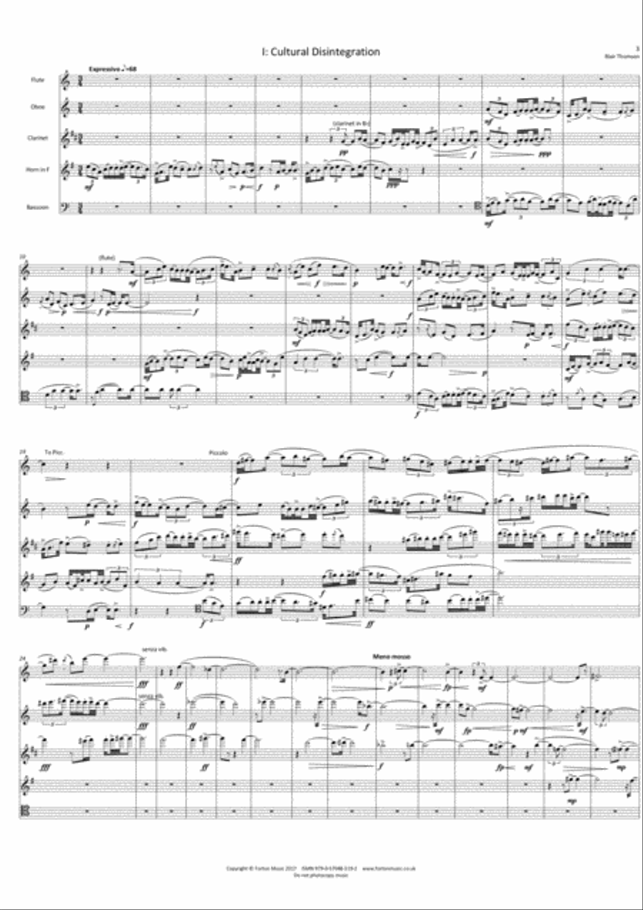 Empathie Bassoon scores gallery preview page 3