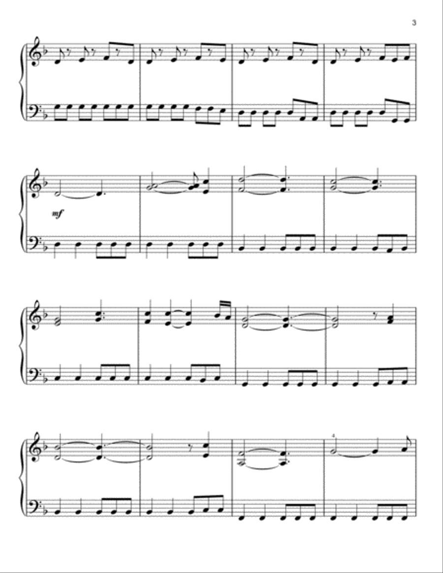 Mass Effect: Suicide Mission Easy Piano scores gallery preview page 3