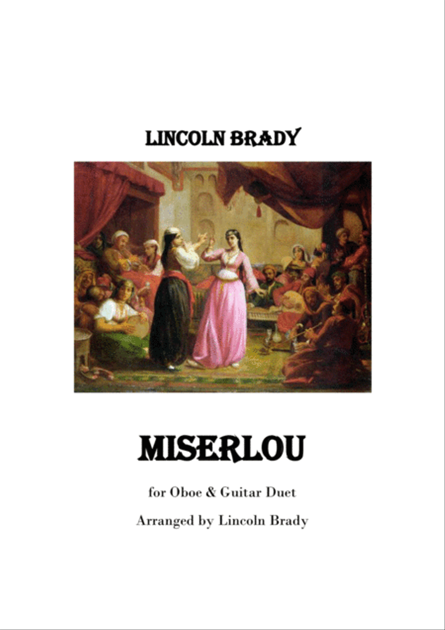 MISERLOU - Guitar and Oboe (or any other treble C instrument) Oboe scores gallery preview page 1