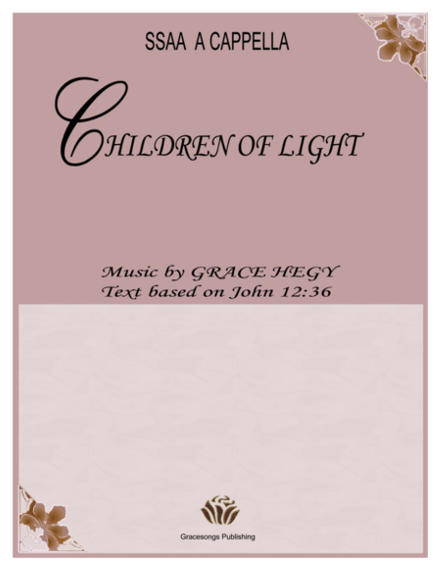 Children of Light SSAA scores gallery preview page 1