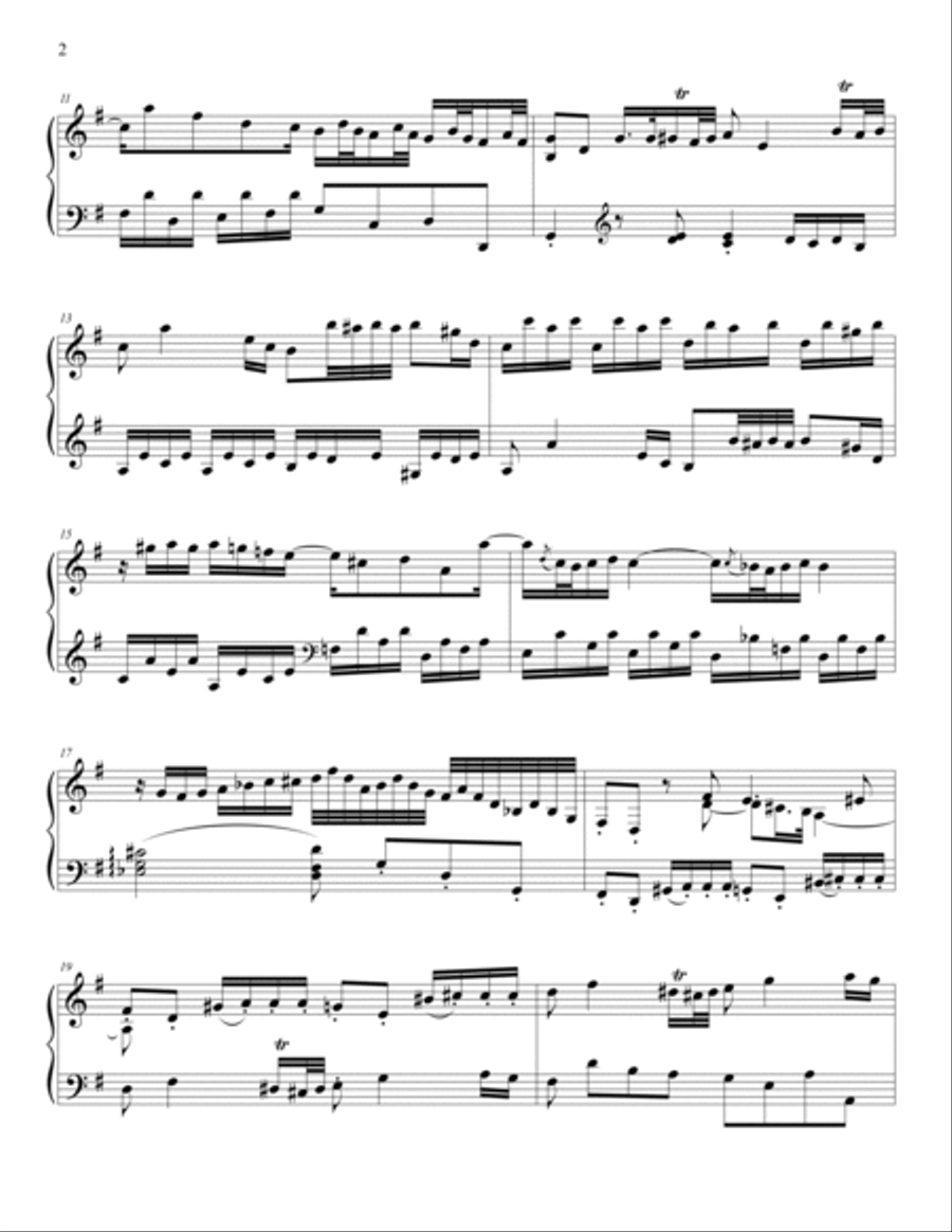 Sonata Op.98 Piano Solo scores gallery preview page 3