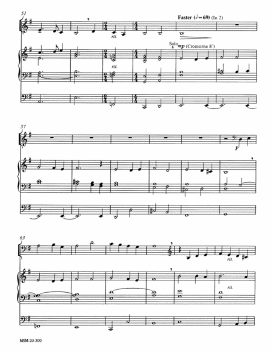 A Lenten Meditation Horn scores gallery preview page 4