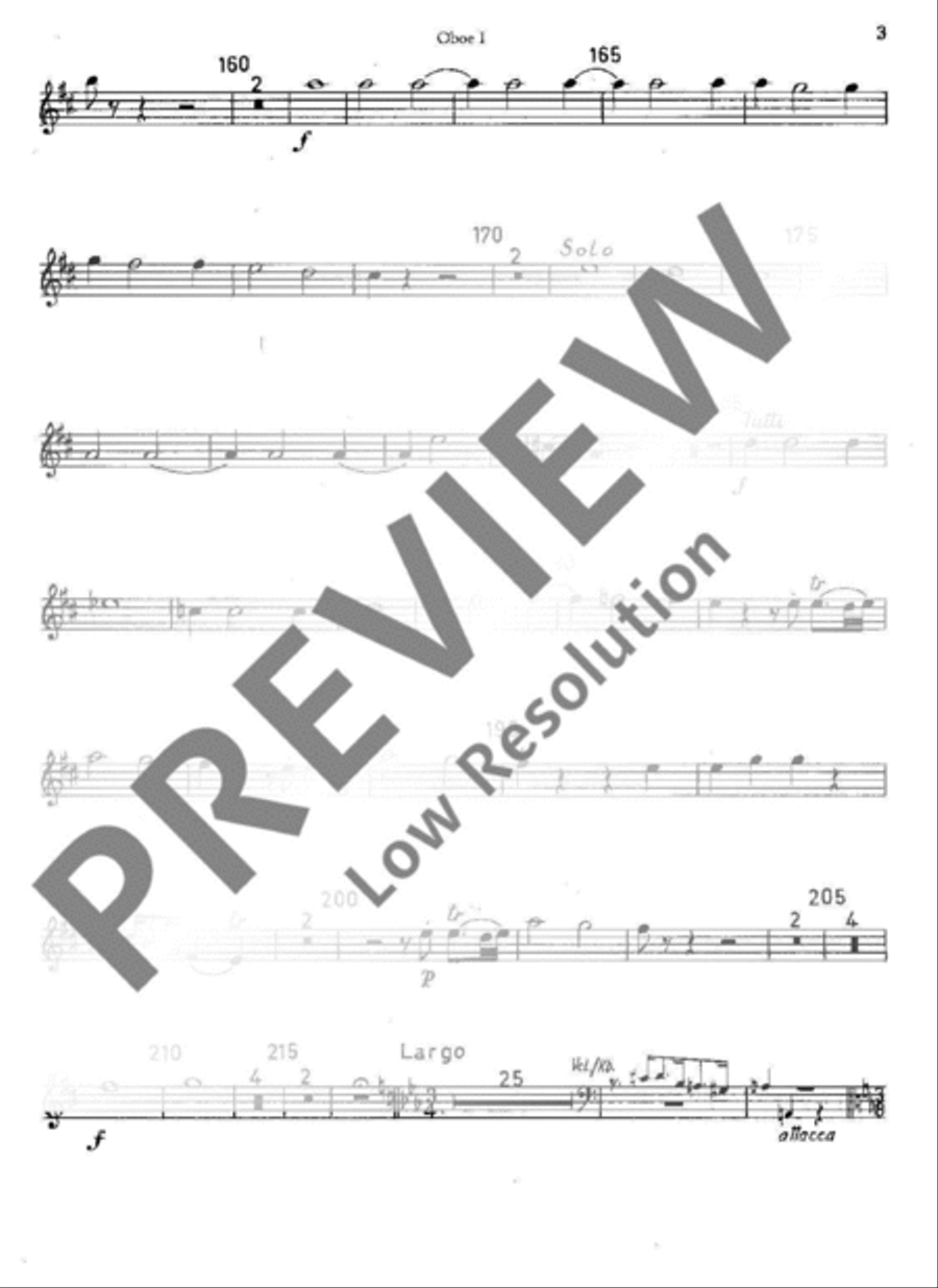 Symphony No. 1 Flute scores gallery preview page 12