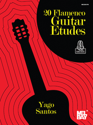 Book cover for 20 Flamenco Guitar Etudes