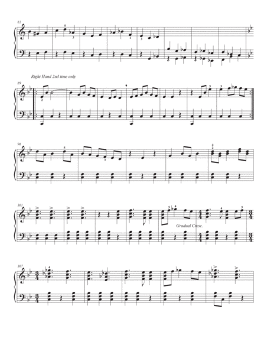 Short Suite 3: Over-Caffeinated Piano Method scores gallery preview page 3