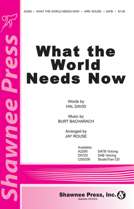 Book cover for What the World Needs Now