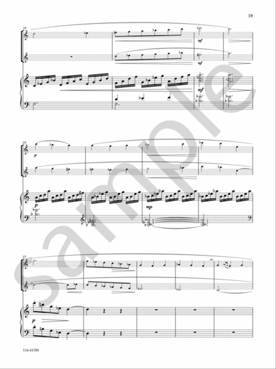 Accident Prone Accident Prone Flute Duet scores gallery preview page 11