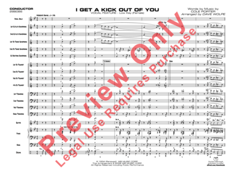 I Get a Kick Out of You Jazz Ensemble scores gallery preview page 4
