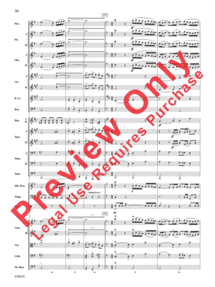 South County Sketches Full Orchestra scores gallery preview page 31