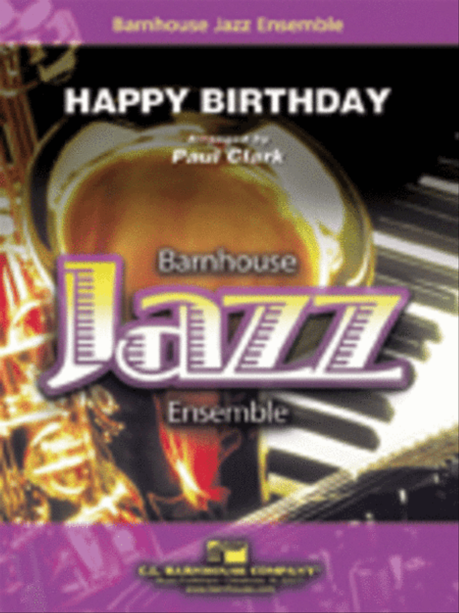 Happy Birthday Jazz Ensemble - Sheet Music