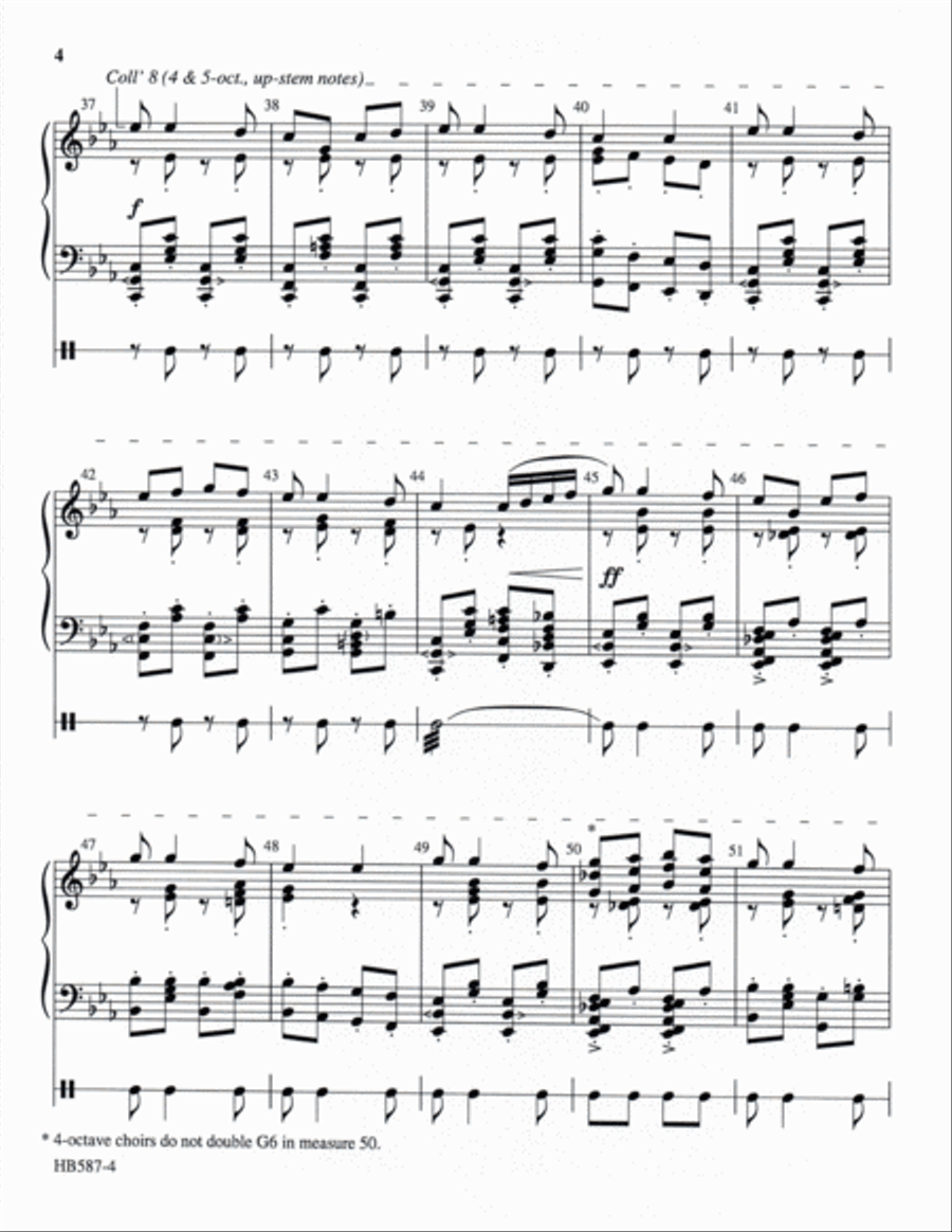 Lift Up the Gates Eternal 5-Octaves scores gallery preview page 4