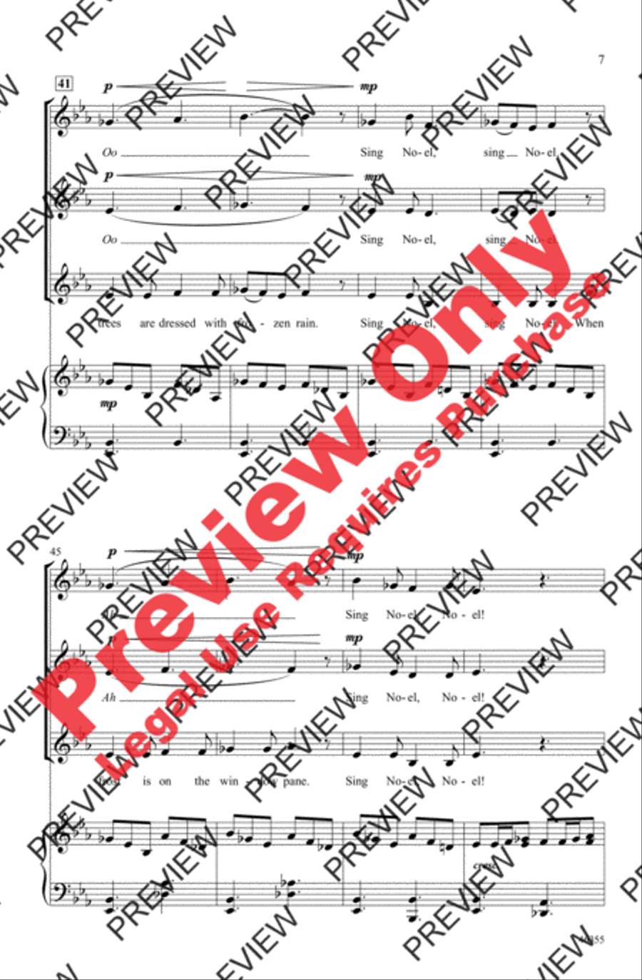A Winter Noel A Winter Noel Women's Choir scores gallery preview page 7