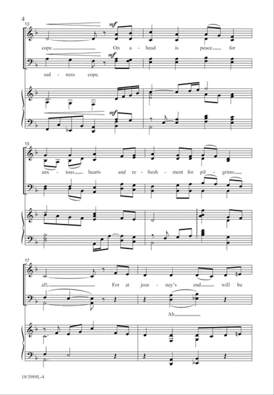 The Advent Road 4-Part scores gallery preview page 5